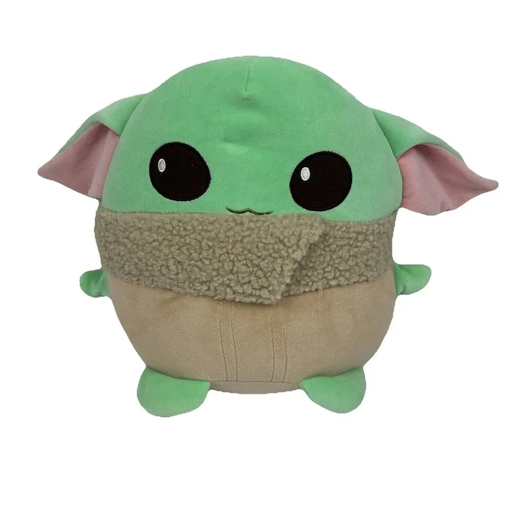 Mattel Star Wars Grogu Baby Yoda Plush 12” Mandalorian Cuddly Soft Squishy
